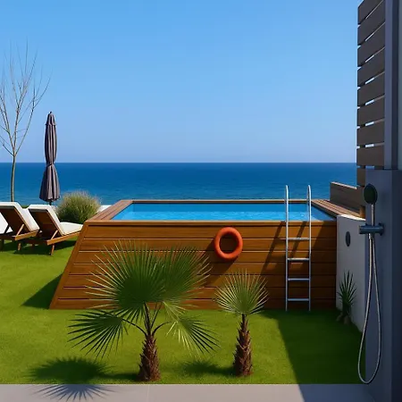 Sea View Sunrise Luxury Lägenhet Rhodes City